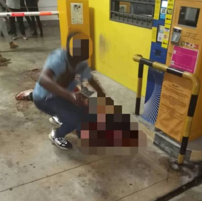 A 32-year-old African man has died after an alleged brawl in Kuala Lumpur. Image credit: Harian Metro