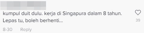 Some netizens have disagreed with the opinions Hayyum shared about working in Singapore. Image credit: TikTok