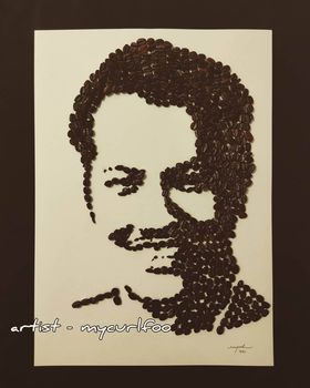A portrait of the late actor and singer, P. Ramlee. Image credit: Provided to WauPost