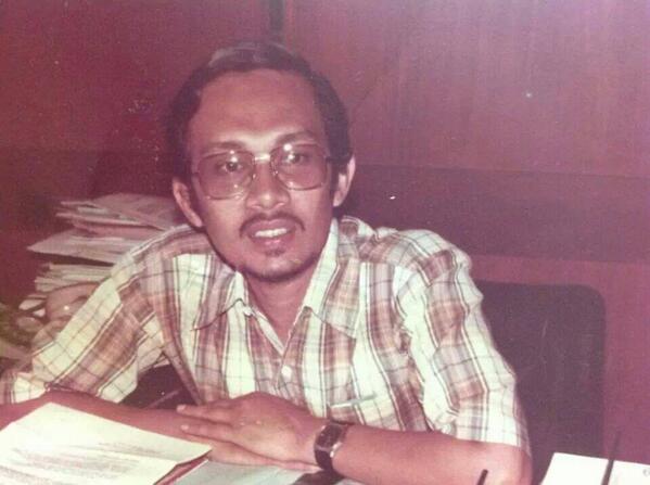Anwar Ibrahim as a student. Image credit: Nashcxt