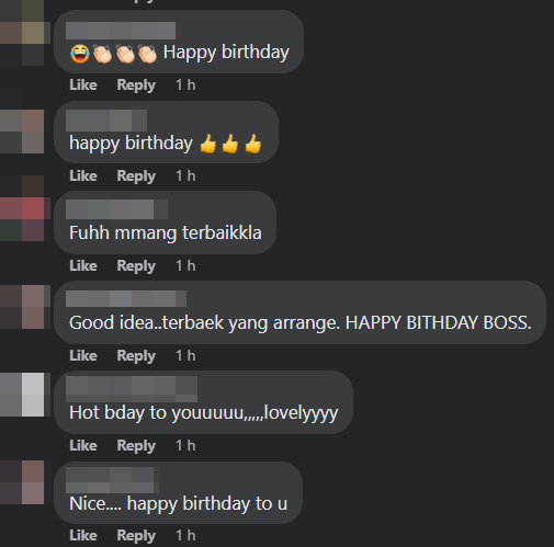 Netizens have commended the group for hiring a kompang troupe to celebrate their friend's birthday. Image credit: Facebook