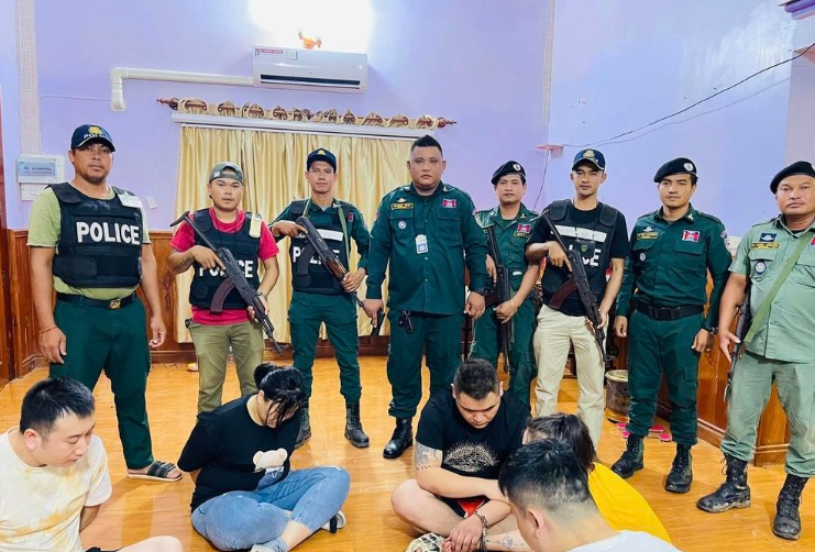A Malaysian woman was rescued from a kidnapping operation by Cambodian authorities. Image credit: Sin Chew Daily