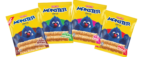 MAMEE Monster snacks, as many will remember of them being today. Image credit: MAMEE