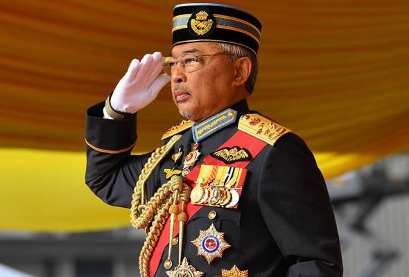 His Majesty the Yang di-Pertuan Agong has not taken his allowance since the beginning of the Covid-19 pandemic, and elected to channel the funds to helping the rakyat. Image credit: Astro Awani