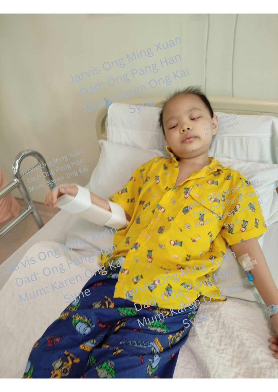 He was diagnosed with the disease when he was just 3-years-old. Image credit: Karen Ong