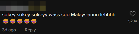 Many Malaysians complimented SP3CK accurate portrayal of Malaysian colloquialisms. Image credit: TikTok