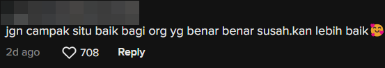 Netizens have urged him to donate the money to those in need, instead of tossing it on shoppers at KLCC. Image credit: naqliqaddiem TikTok